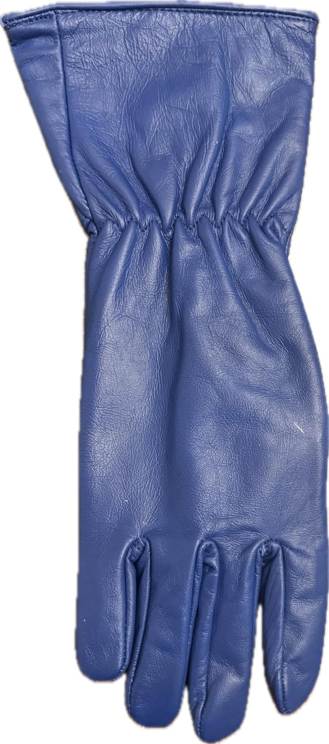 EPT Bull Ropes Bull Riding Glove Adult & Youth Right or Left Hand Blue Calf Skin Sizes: 7.0-10.5