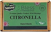 Vista 40 de Bless International Cedro 100% natural - Conos de incienso hechos a mano, sumergidos a mano, orgánicos, sin productos químicos para purificación