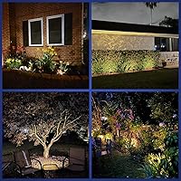 Vista 6 de NYMPHY Luces solares para exteriores, impermeables, IP68, 56 LED, 3 modos de iluminación, funciona con energía solar, para jardín, patio, luces