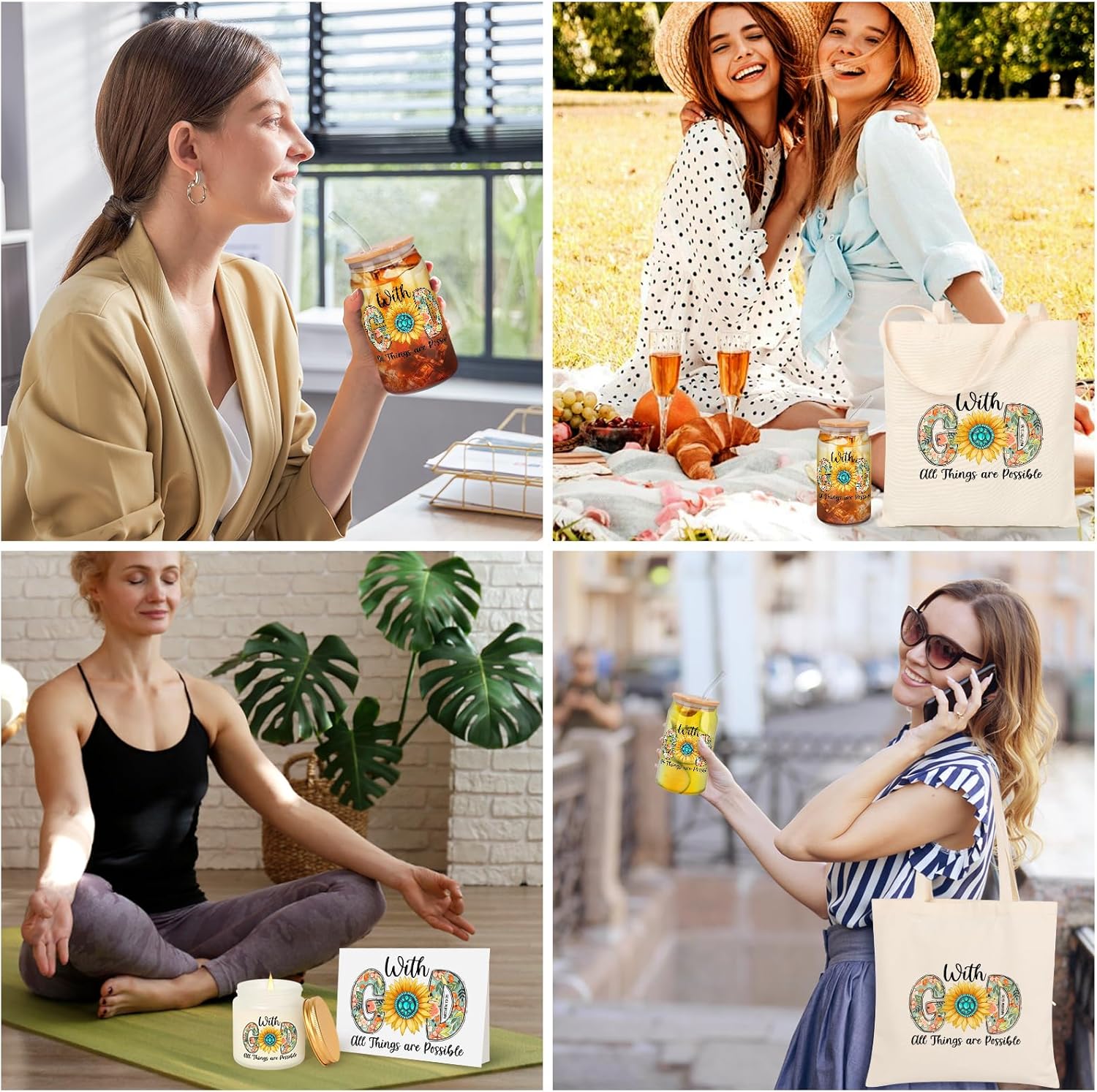 Christian Gifts for Women, Inspirational Birthday Gifts for Women Religious, Spiritual Religious Baptism Gifts, Encourage Gifts for Women Friends Female Sister Wife Girlfriends Coworker Mom Boss Lady - Image 2