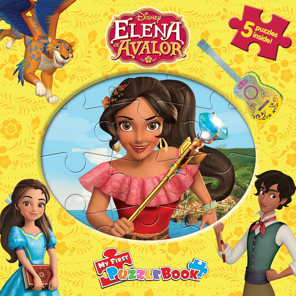 Amazon.com: Disney Elena of Avalor My First Puzzle Book: 9782764333723