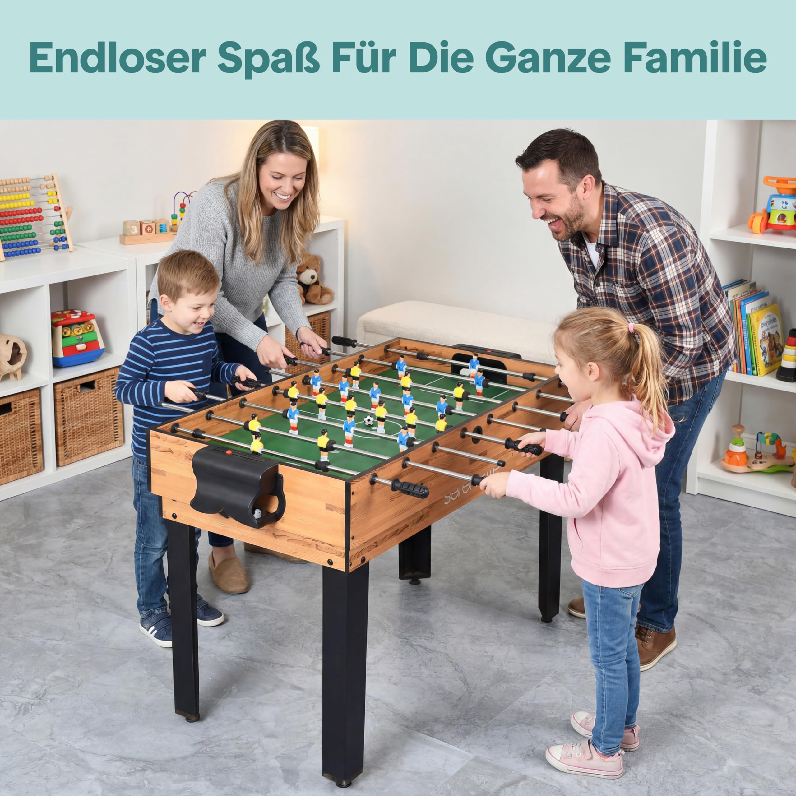 SereneLife Multifunktionstisch – Mehrere Spiele in einem