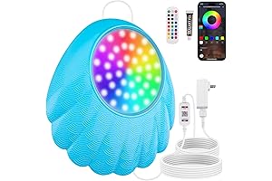 Submersible Pool Lights with 32-Color Ambient Lighting