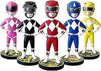 Vista 1 de Power Rangers - Juego de 5 piezas (exclusivo) Bobblehead