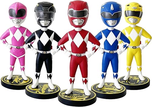 Miniatura 1 de Power Rangers - Juego de 5 piezas (exclusivo) Bobblehead