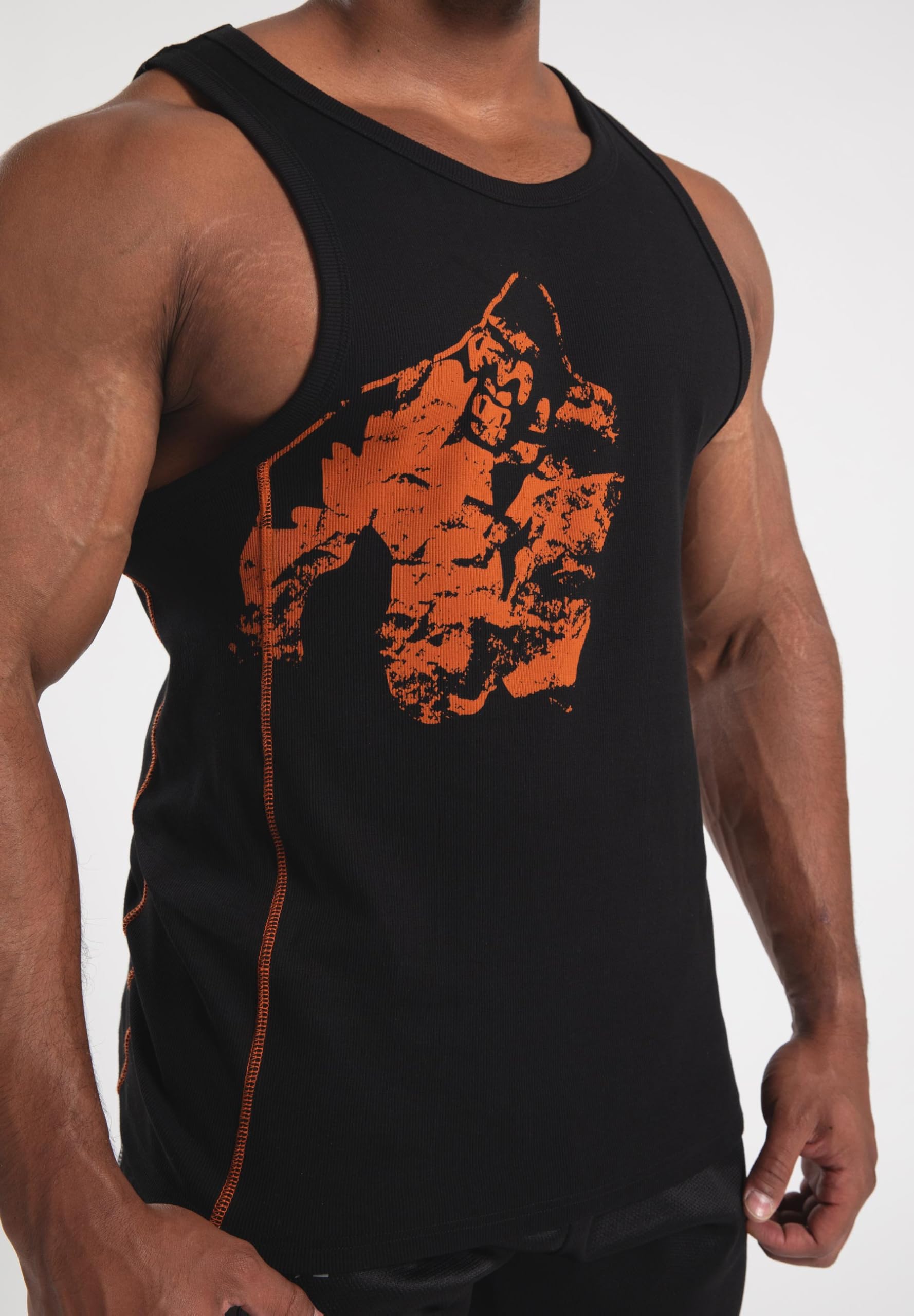 Gorilla Wear Monterey Tank Top Old School Herren Bodybuilding Ärmellos Fitness Gym