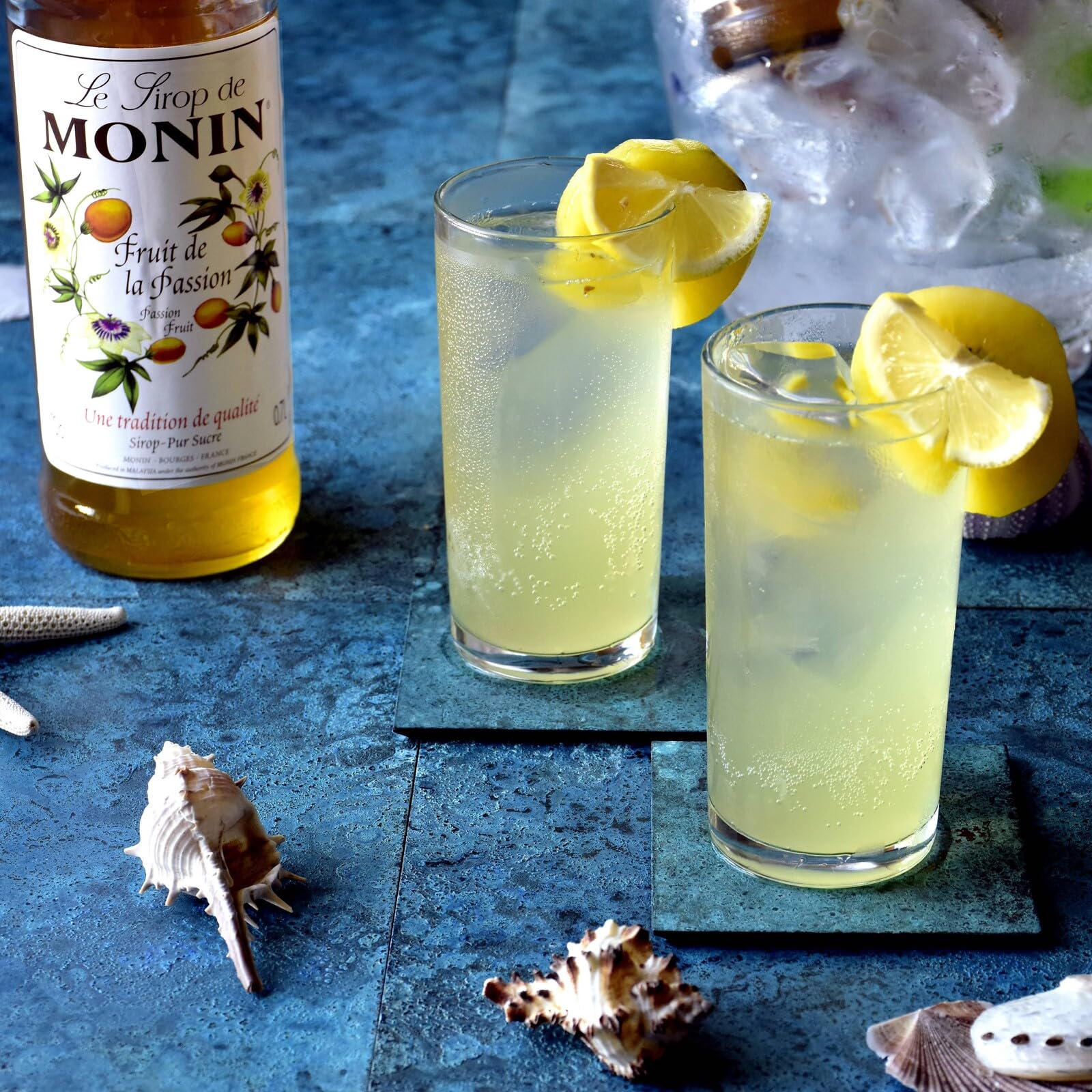 Amazon | MONIN モナン パッションフルーツ・シロップ 700ml×2本