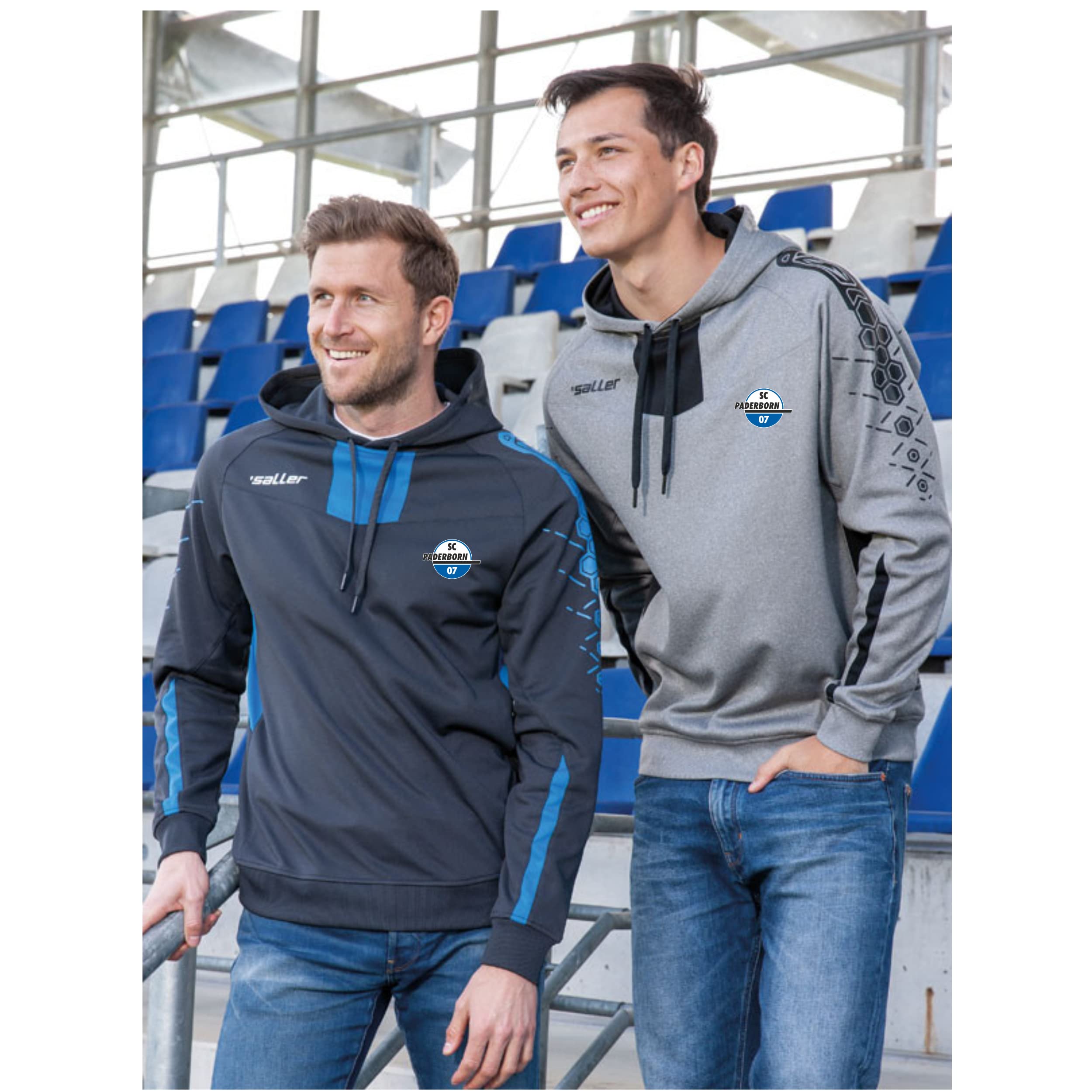 Saller SC Paderborn 07 Kapuzenpulli Saison 20/21