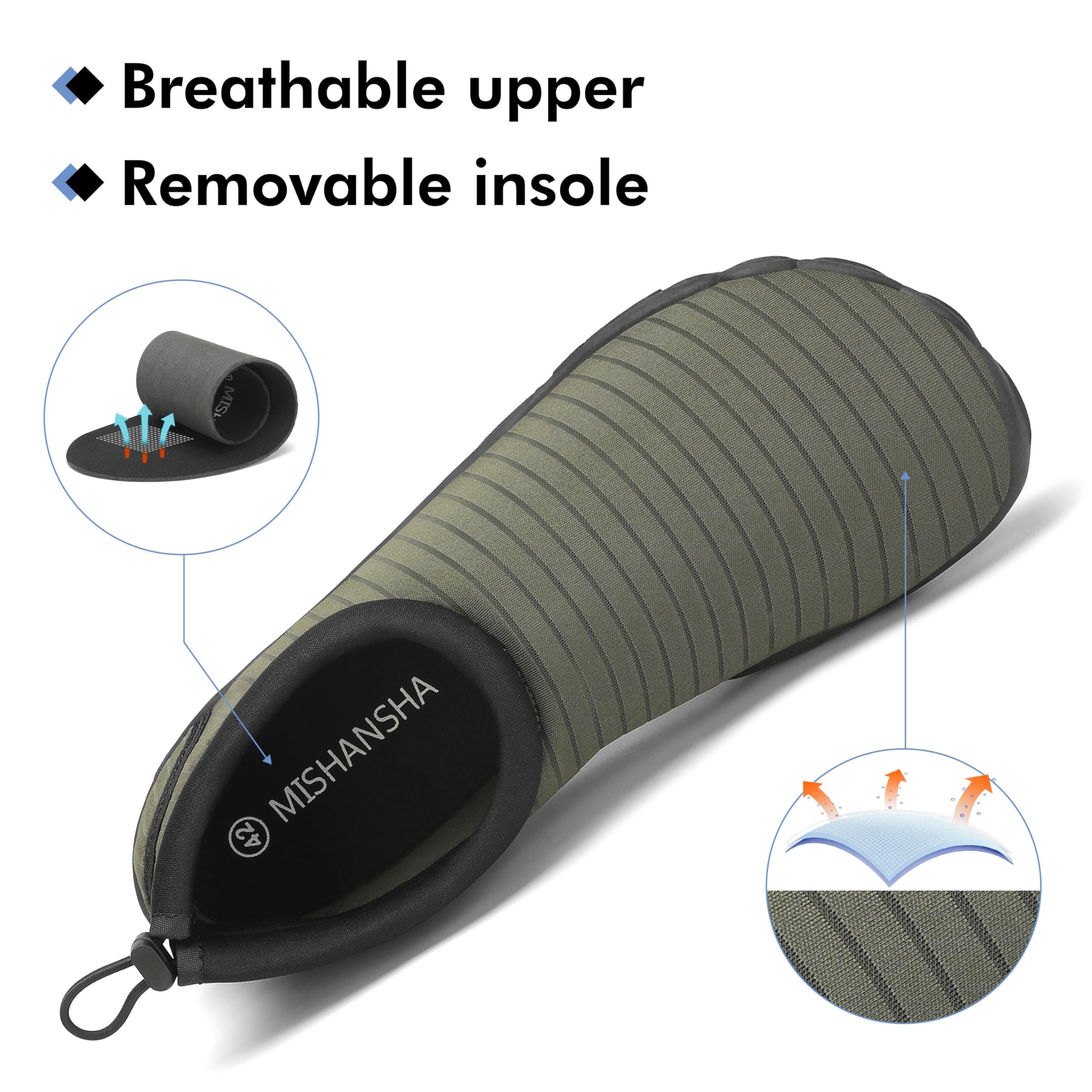 Mishansha Scarpe da Scoglio Donna Scarpette a Piedi Nudi Uomo