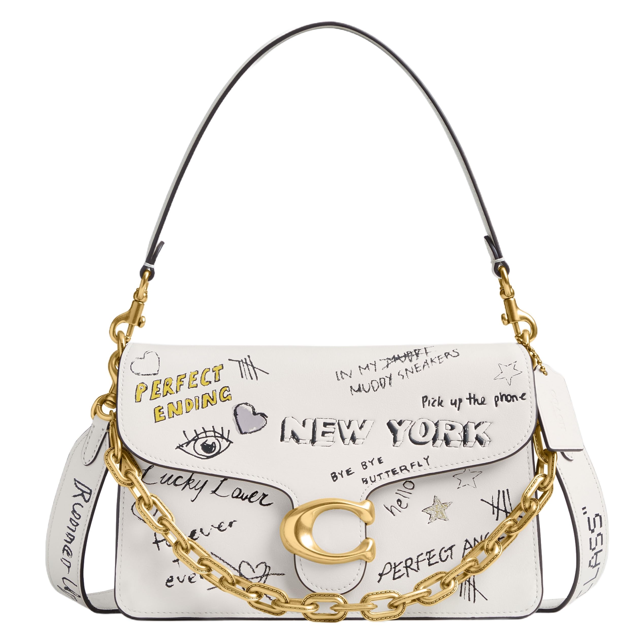 COACH Chain Tabby Shoulder Bag