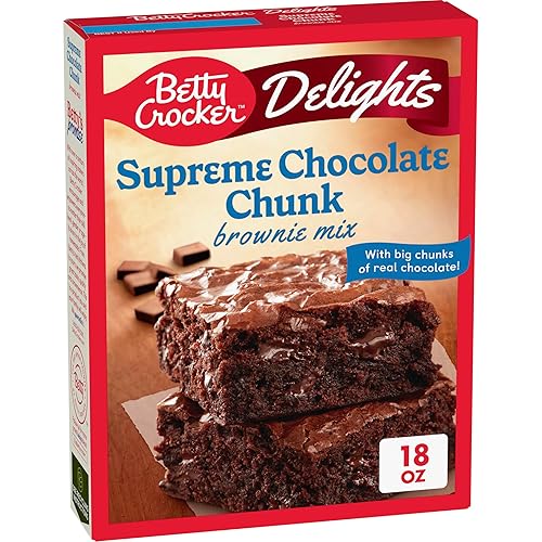 Vista 120 de Betty Crocker Delights Supreme Original Brownie Mix, 16 oz.