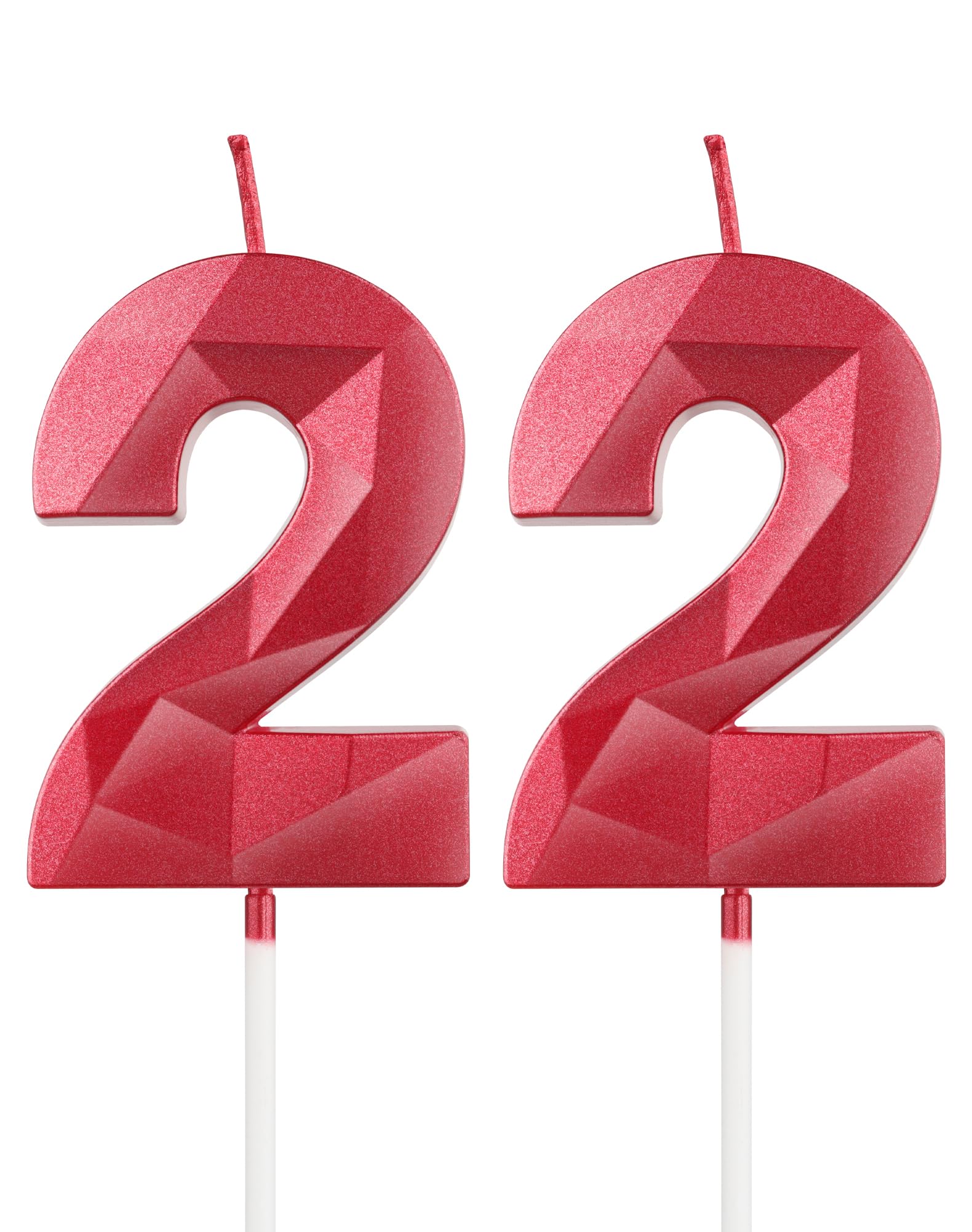 Royal Blue 13th Birthday Candles, 3D Number 13 Candle for Cake, Boy Girl 13th Birthday Decorations,Sapphire Candle Topper Blue Cake Decorations for Birthday Party Wedding Anniversary Supplies — view 371
