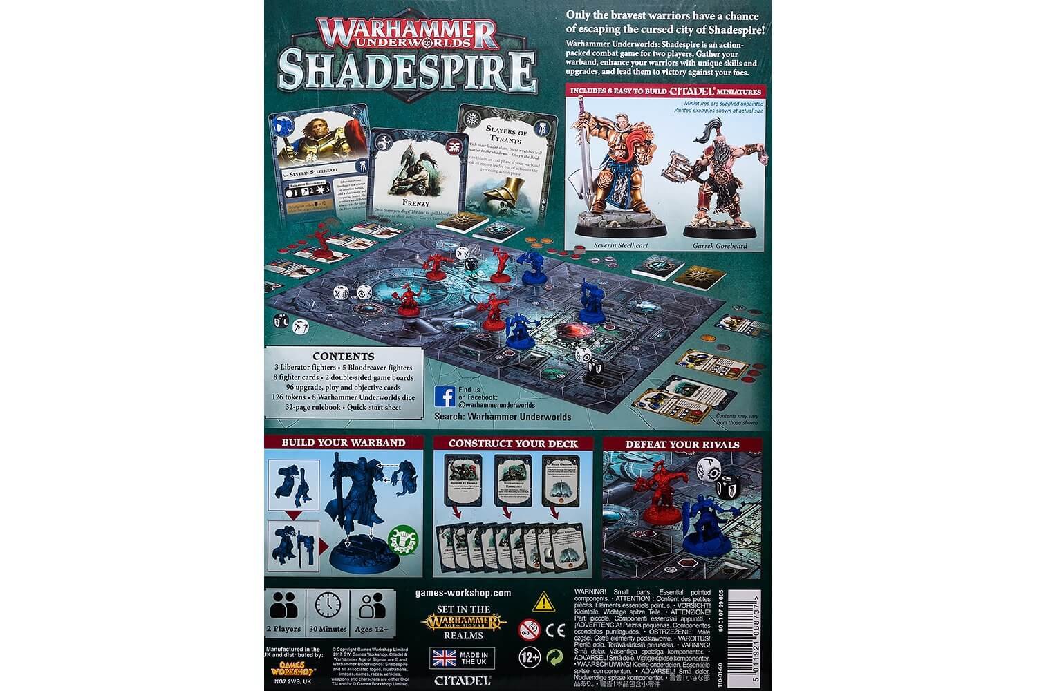 Warhammer Underworlds: Direchasm Zähler Set – Offizielles Zubehör Für Das Strategie-Spiel, Inkl. Marker & Token