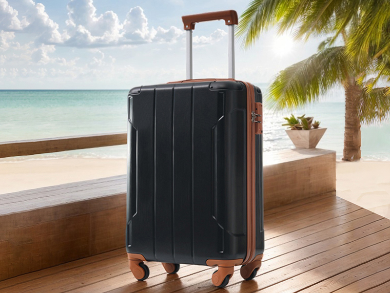   ニューシグネチャー 【箱ダメージありです】 Amazon.com | Merax 24 Inch Expandable Checked Luggage, Hardshell