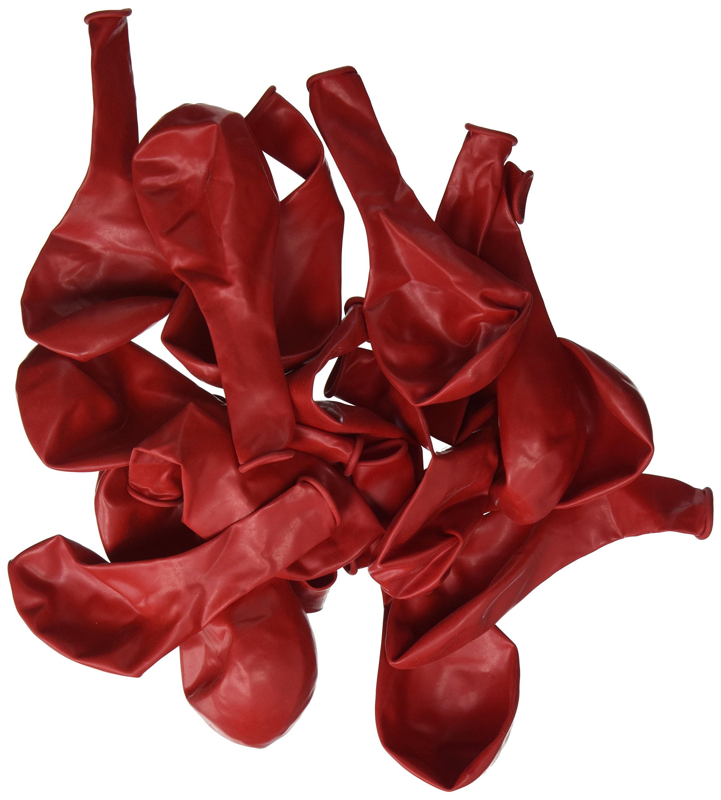 12" RED Crystal Latex Balloon