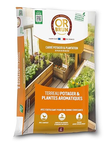 Or Brun Terreau Potager & Plantes Aromatiques - 6L -