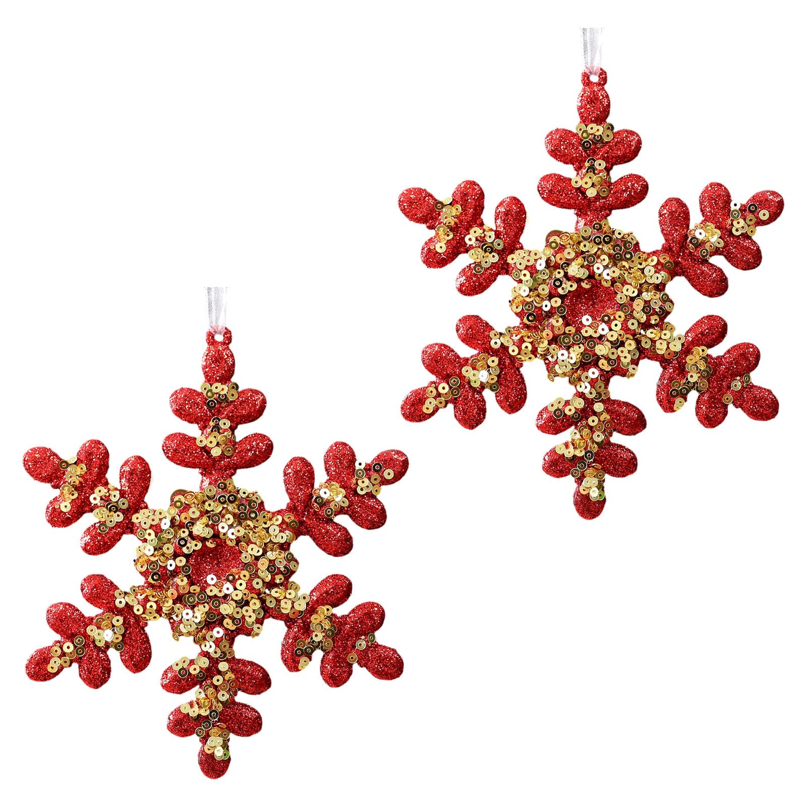 carotoe Lightweighted Christmas Tree Hanging Ornament Shatterproof Vintaged Home Decoration Acrylic Christmas Tree Decorations