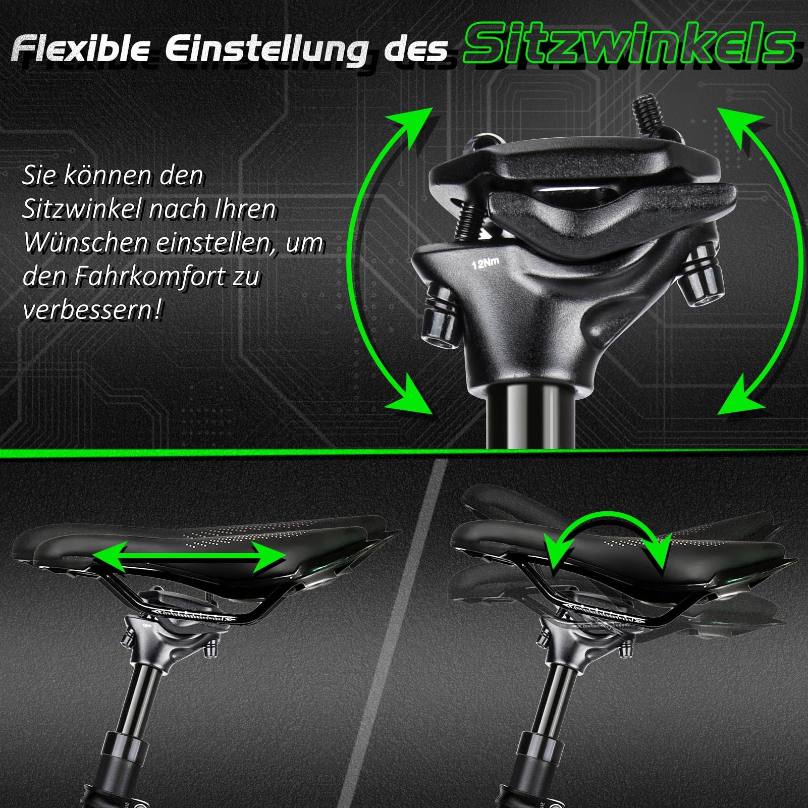 MILFECH Sattelstütze Gefedert [Ø27,2 / 30,9 / 31,6] , Spring Federsattelstütze mit 2 Distanzhülsen,Fahrrad Sattelstange Tragend 55-125kg -Ab jetzt Schmerzfrei,für E-Bike,MTB,Downhill,Trekking Citybike