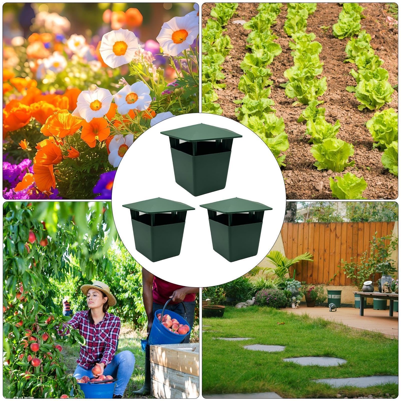 Piège à limaces et escargots réutilisables pour jardin, ferme, terrasse, pelouse, piège à escargots facile à utiliser pour aquariums et aquariums