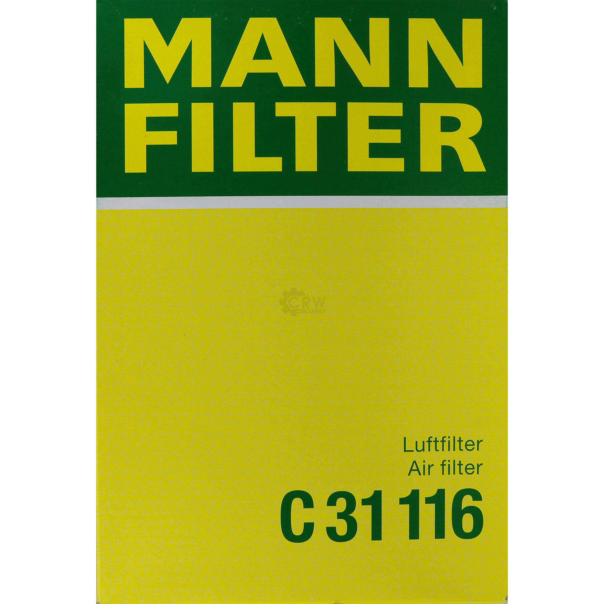Paquete de inspección Kit de mantenimiento de filtros con filtro de aceite HU 719/7 x, filtro de aire C 31 116, filtro de combustible WK 853/11, filtro de habitáculo FP 5480, tornillo de