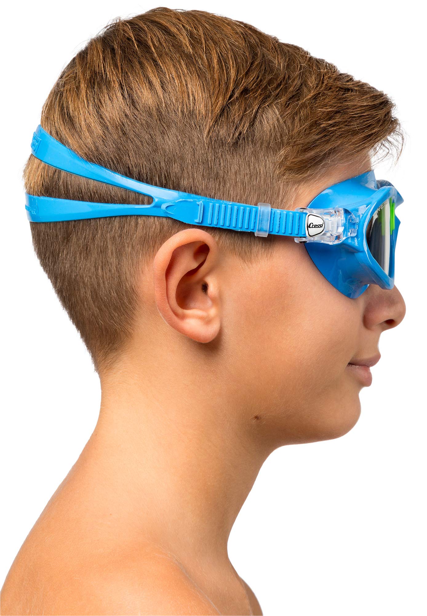Maschera Da Nuoto Cressi Cobra - Anti-Appannamento Made In Italy - Foto 2