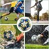 Balón de fútbol tamaño 5 ZWAW, cuero PU impermeable, balón oficial de partido, con bomba y agujas 6
