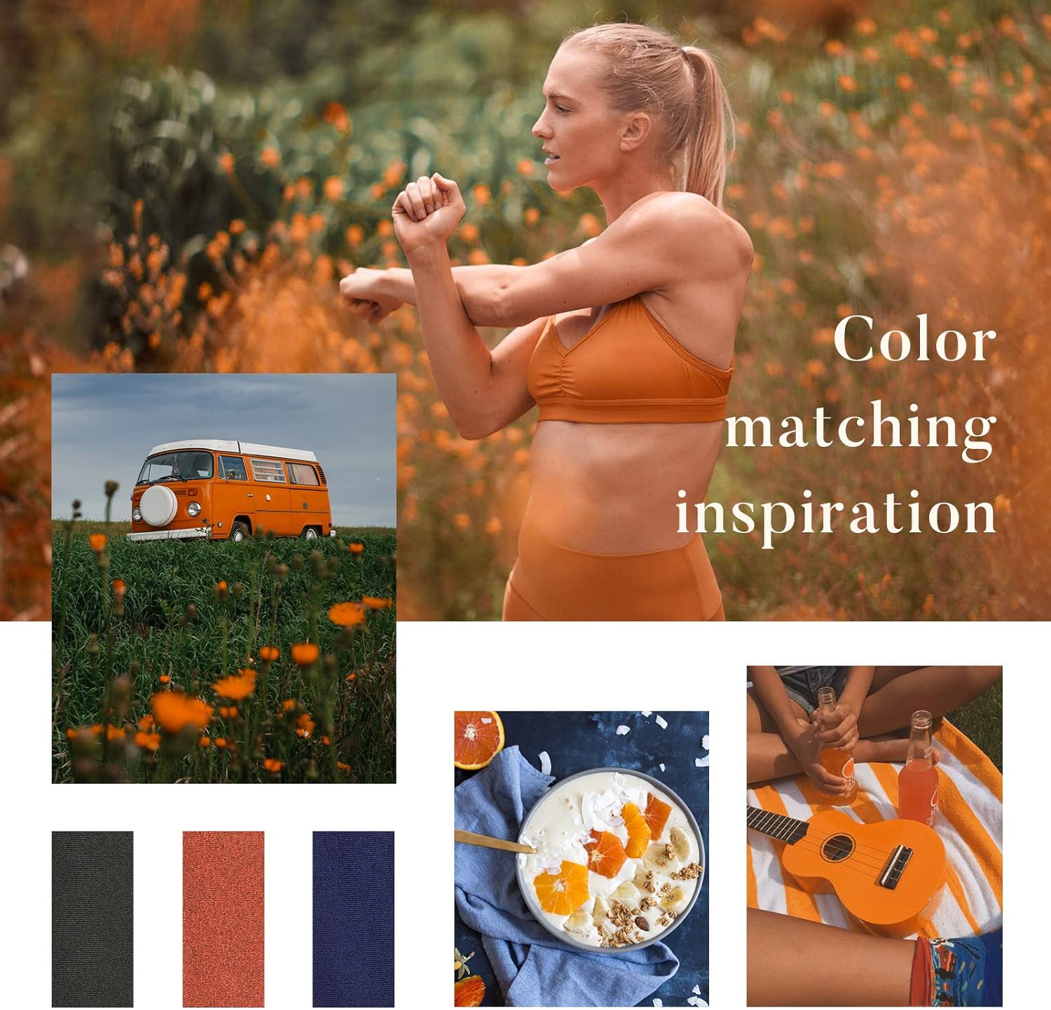 isnowood Sweat Bands Headbands for Women Workout Headbands Non Slip Head Bands for Yoga Running Sports Gym : Sports & Outdoors