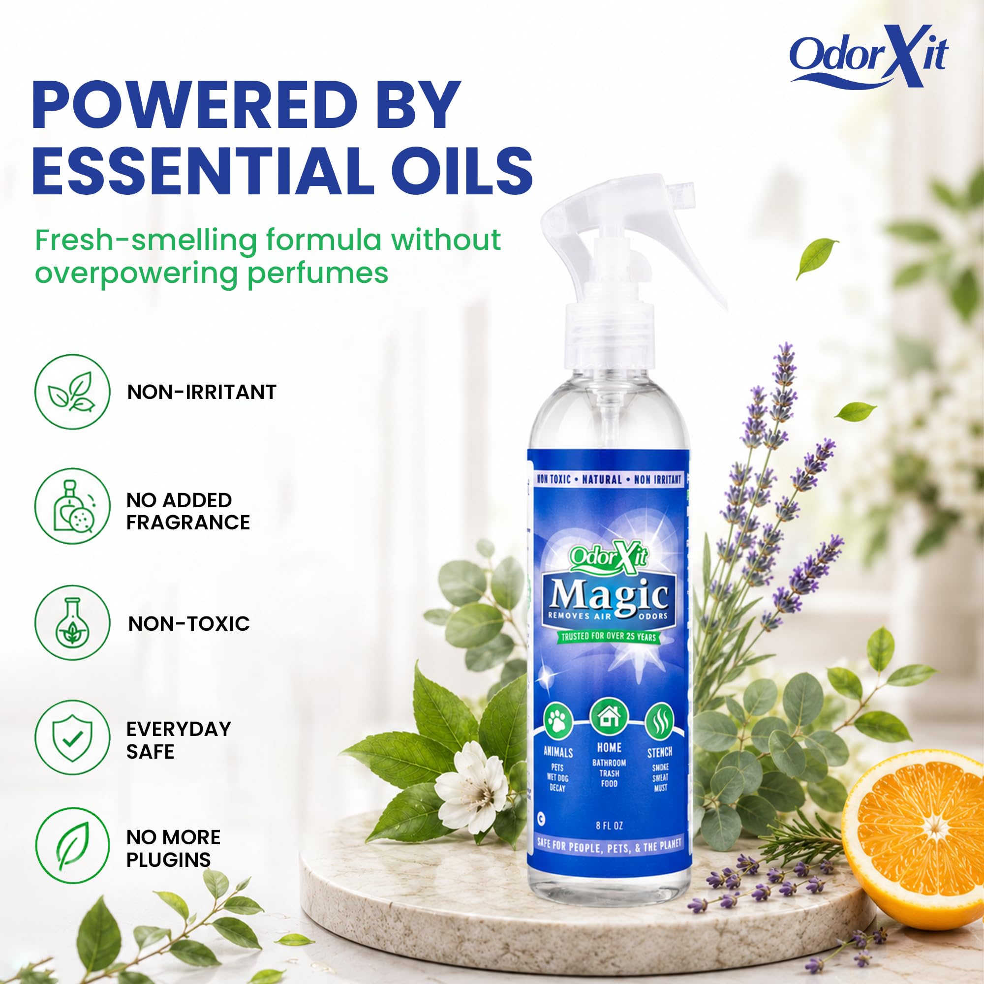 Xit Magic de olor neutralizador de olores – 8 oz botella de Spray