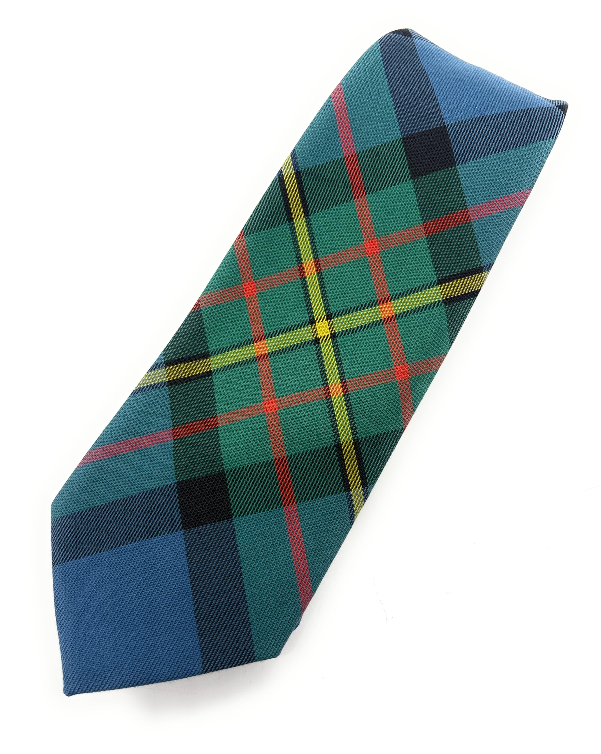 Scottish Essence Maclaren Ancient Scottish Tartan Necktie, Traditional Clan Pattern, Made In Scotland, Multiple Tartans Available (Maclaren Ancient)