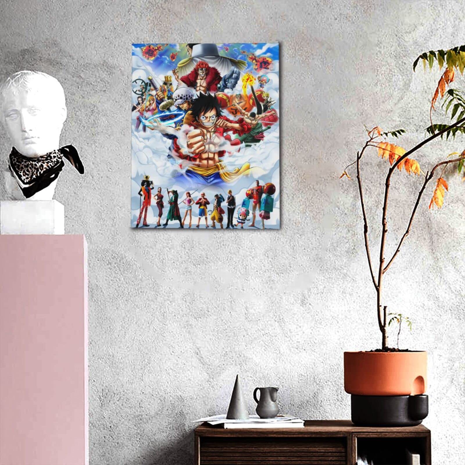 Amazon.co.jp: アートパネル ワンピース アニメ アートフレーム