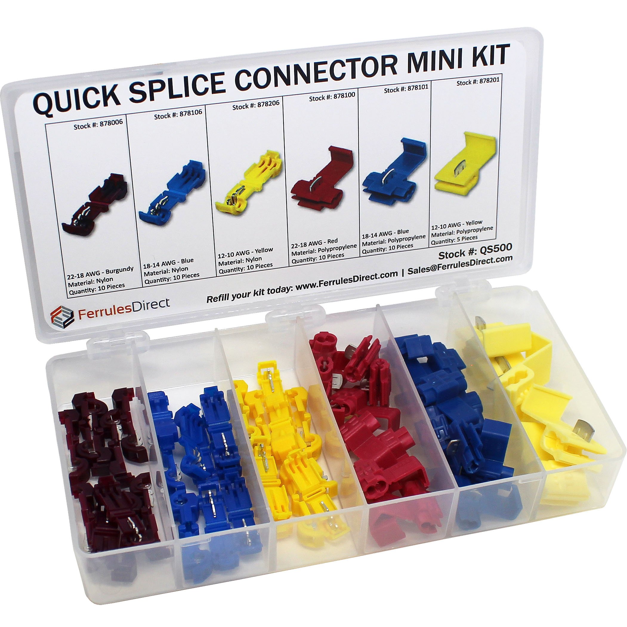 Quick Splicing Connectors - 55 Quick Splicers - QS500