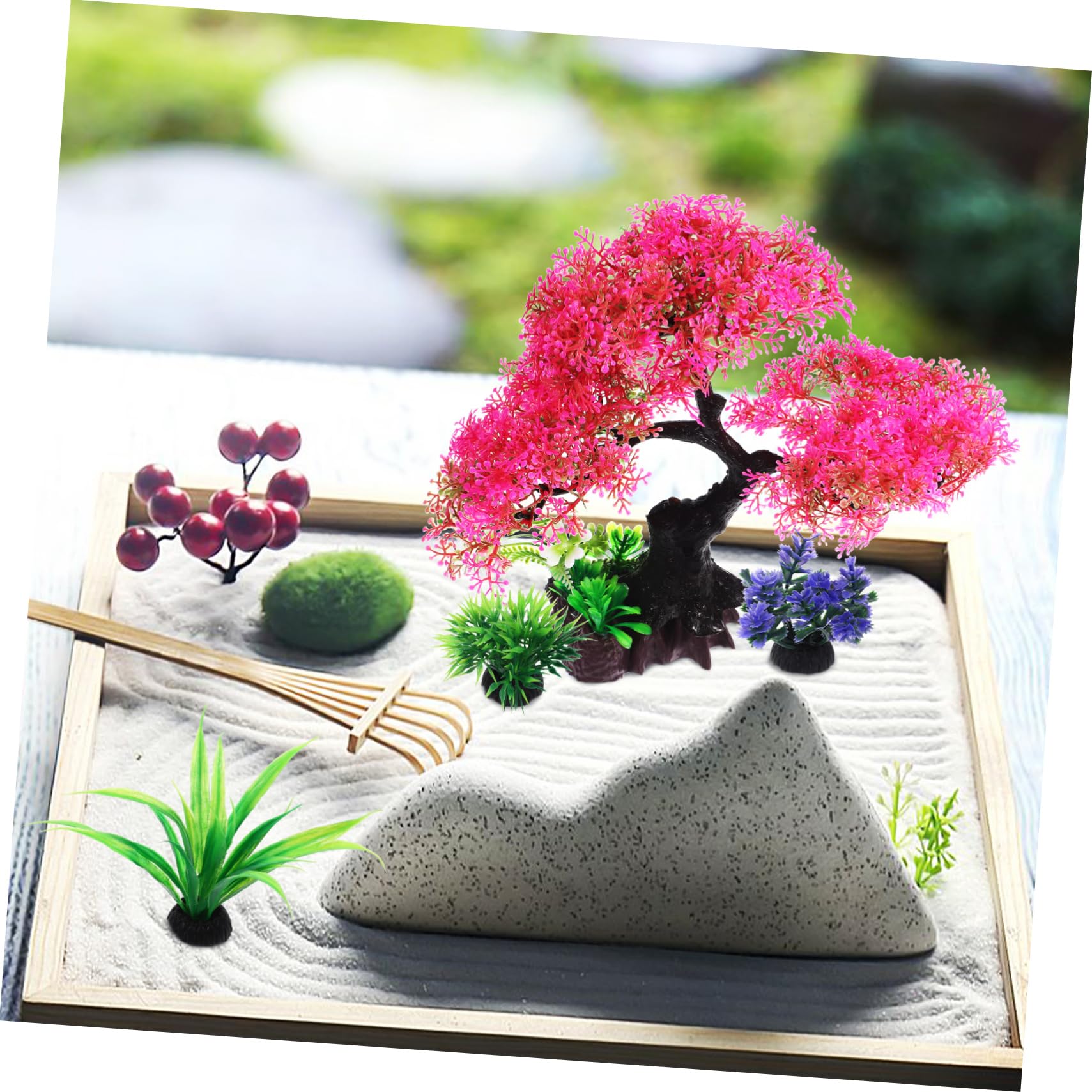 Toyvian 30 Pièces Aquatique en Plastique Pin Décorations D'Aquarium Betta Décor D'Aquarium Fausses Plantes pour Aquarium Plantes Décor