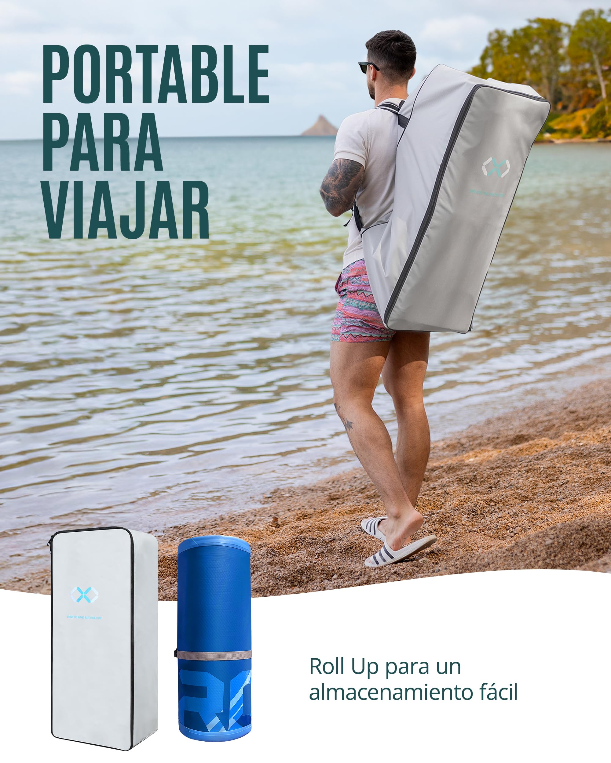 ZLX Tabla Paddle Surf Hinchable 350cm con Asiento – Ideal para Principiantes, Familiar, EVA Antideslizante, PVC Militar 3 Capas, Estable para Mar, Lago & Río, Paseo en Pareja