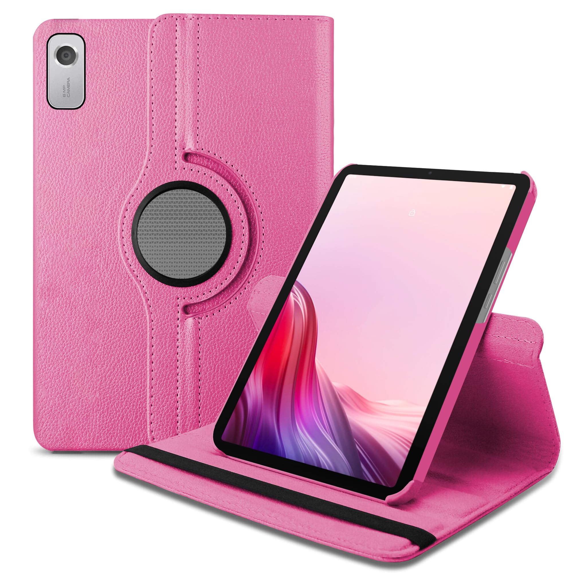 TGK 360 Rotatable Smart Flip Case Cover for Lenovo Tab M9 9 Inch