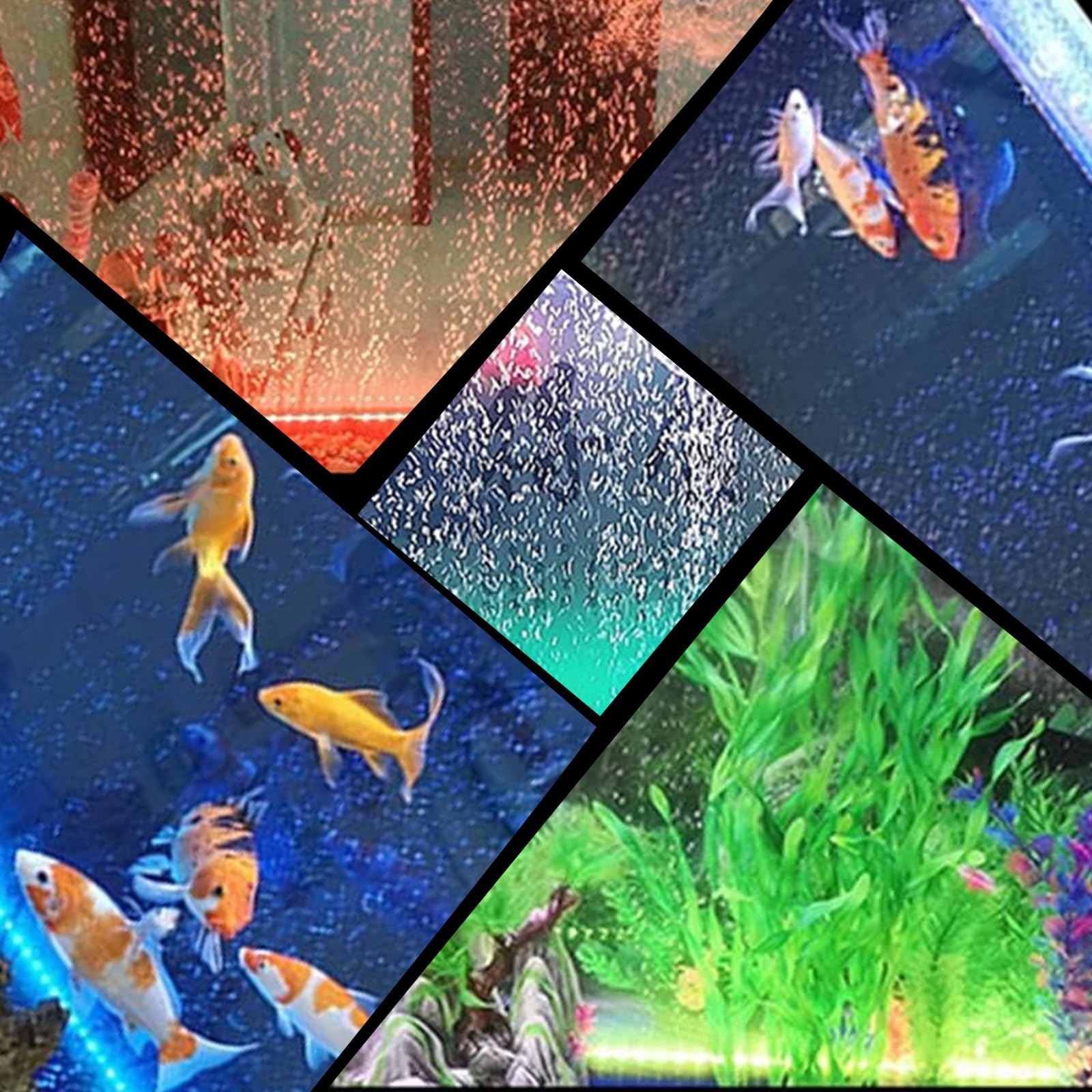 Bulleur Aquarium Bulleur pour Aquarium Cylindre Diffuseur Silencieux pour Déco Pompes a Air Nano, Petits Seaux et Poissons, Crevettes (20cm)