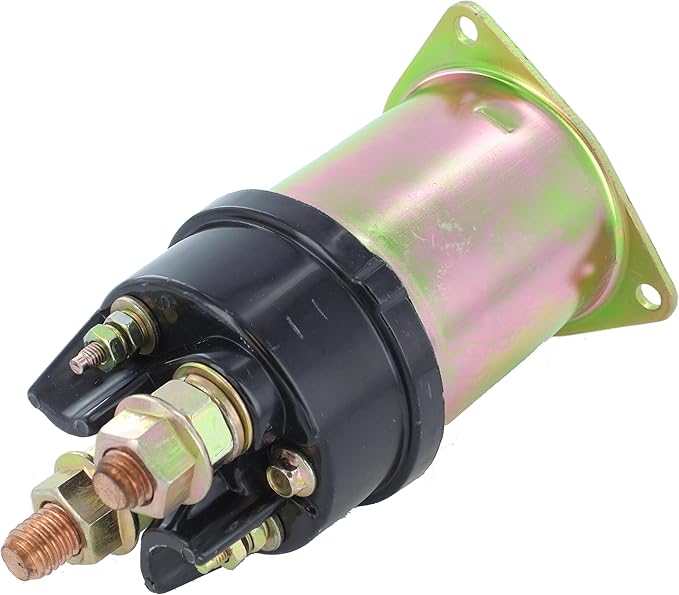 4 Terminal Solenoid Compatible With/Replacement For Delco 42MT Starter