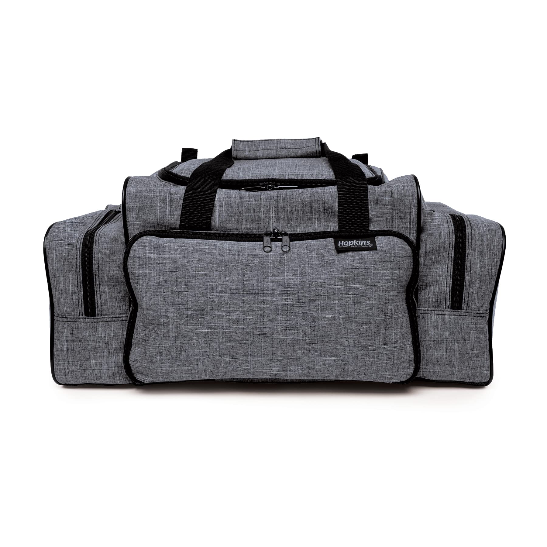 Hopkins Antimicrobial EZ-Open Shoulder Bag: Spacious, Durable & HIPAA-Safe - Ideal for Busy Home Healthcare Nurses and Medical Professionals, 22"W x