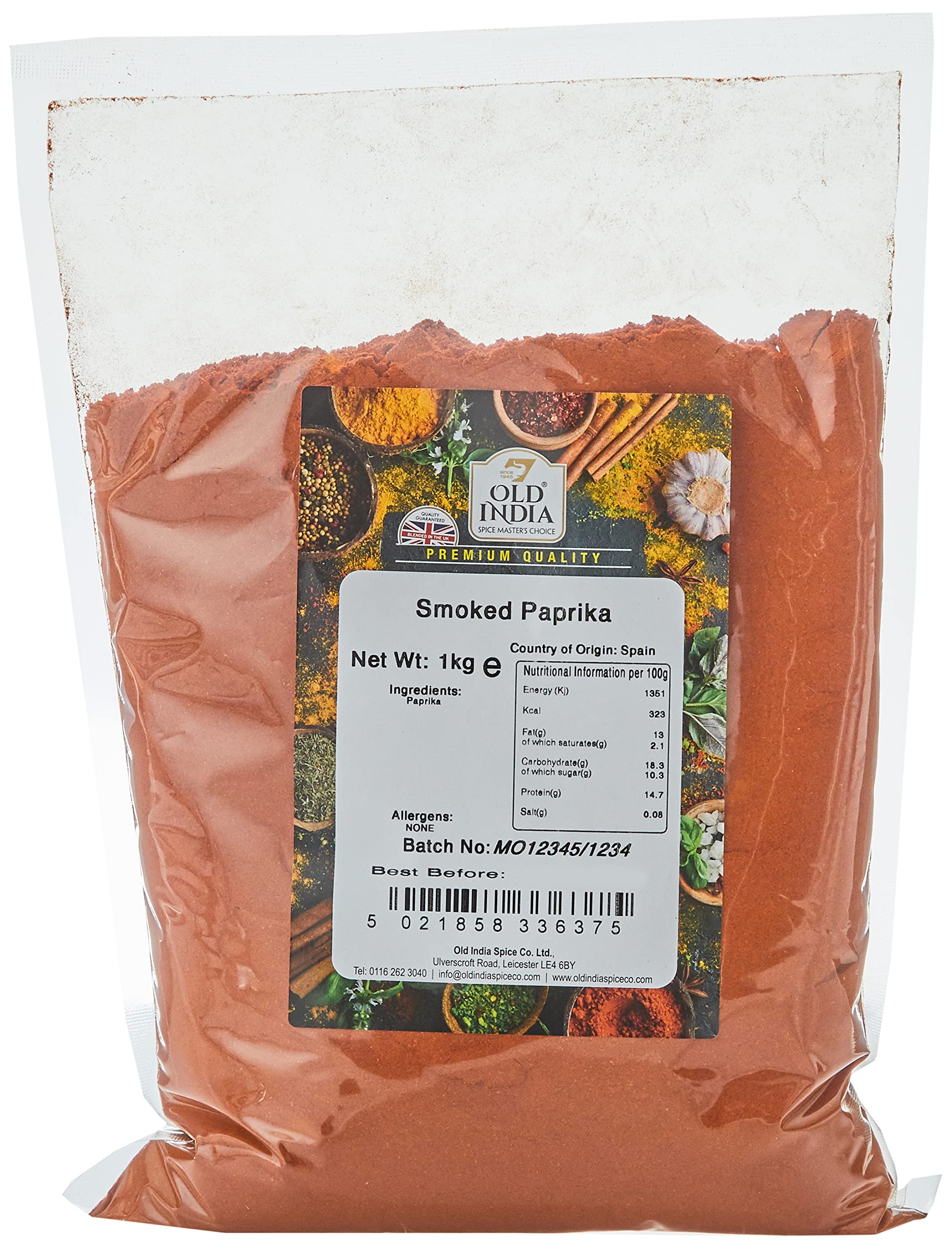 Old India Sausage Spice/ Smoked Paprika 1 Kg