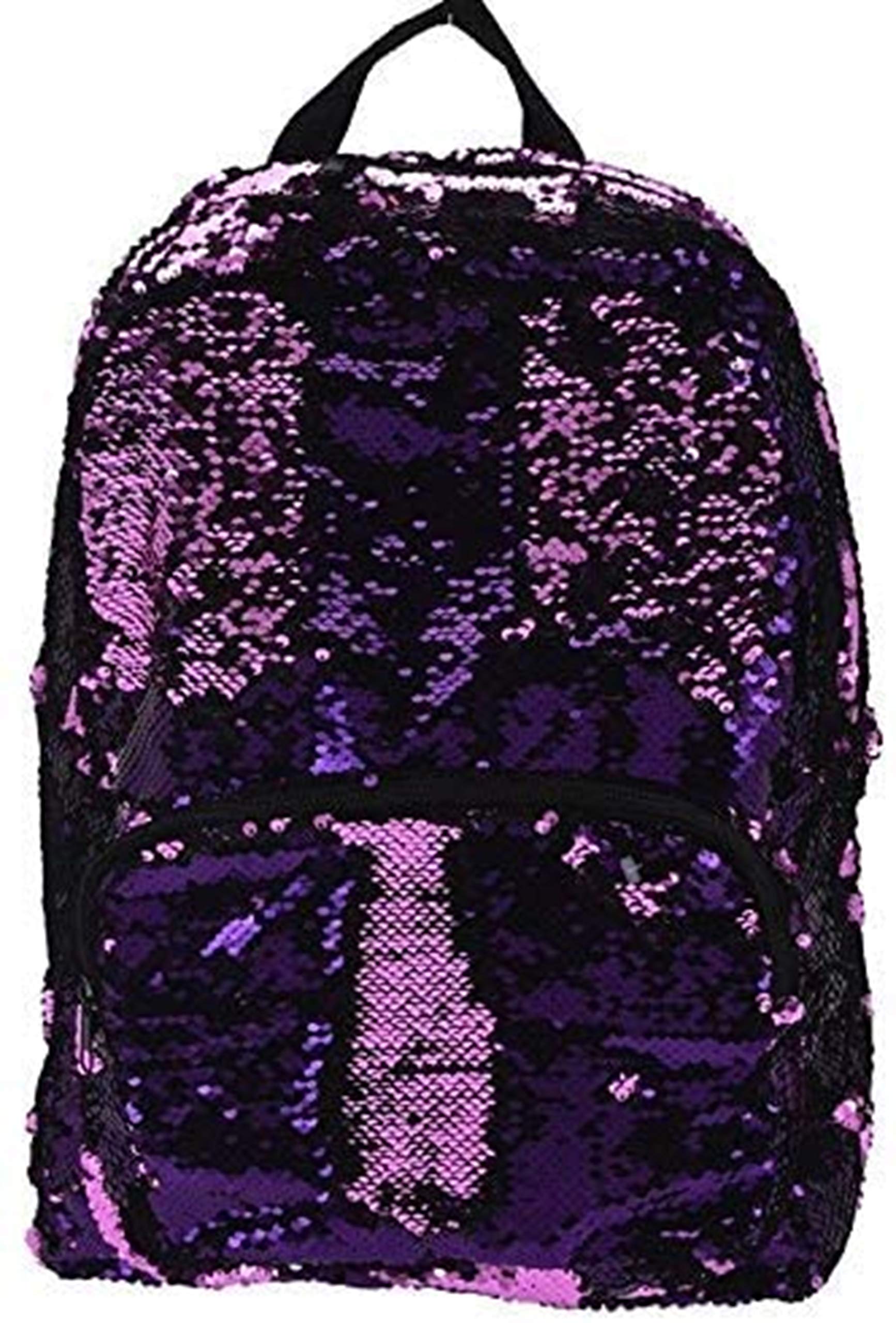 Sequin Backpacks Rucksack 40cm x 30cm for Children Ruck Sack (Pink)