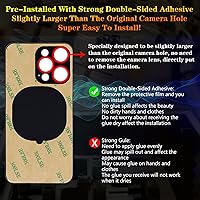 Vista 99 de Reemplazo de tapa trasera de cristal compatible con iPhone 12 6.1" + Herramientas profesionales (Verde)