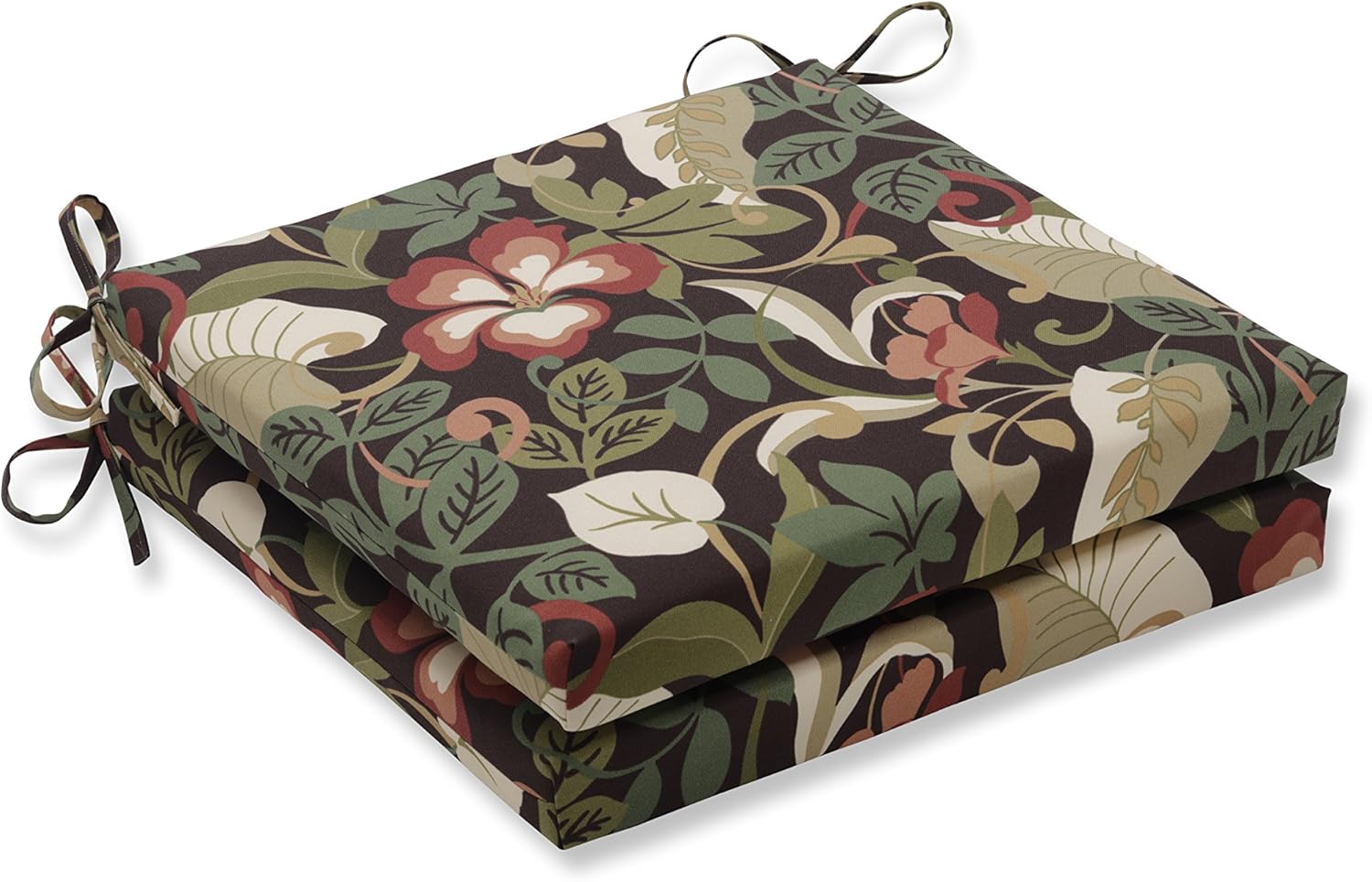 Pillow Perfect Outdoor/Indoor Coventry Café Square Corner