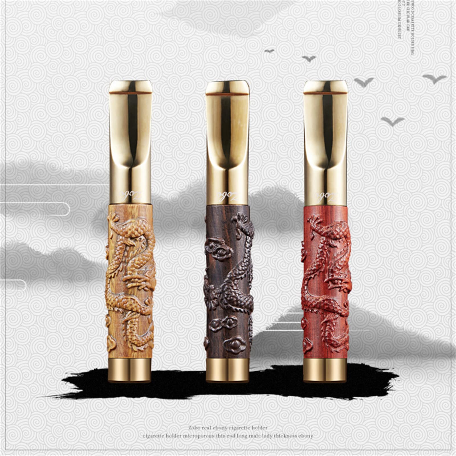 Porte-cigarettes en bois avec filtre pour homme - Filtre lavable - Dragon  sculpt - Pour cigarettes de taille normale et super fine - B :  Amazon.com.be: Hygine et Sant