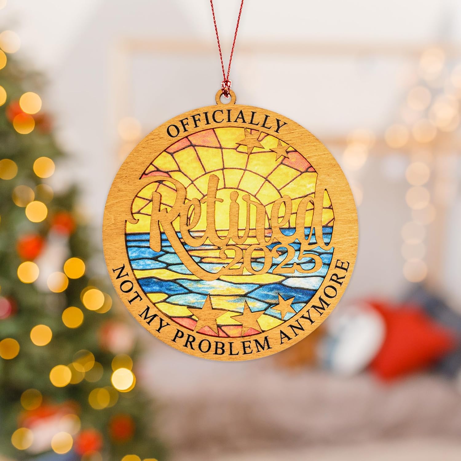 Retirement Gifts for Men Women, Funny 2026 Retired Ornament, Happy Retirement Decorations for Christmas Tree, Unique Ornaments Gifts Idea for Coworker, Boss, Teacher – Retired Party Decorations - Image 2