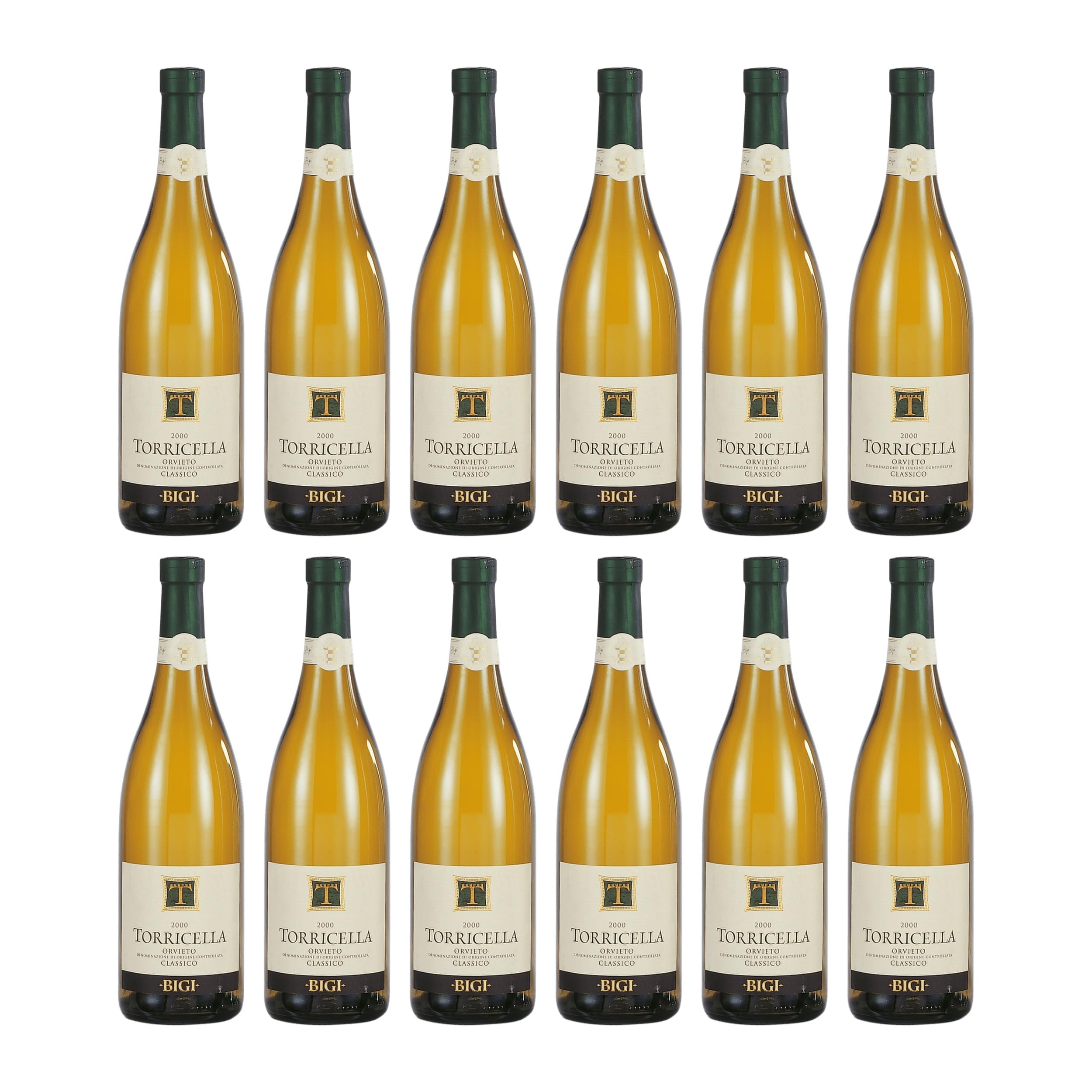 Bigi Orvieto classico DOC Einzellage Torricella Weisswein weiss trocken Italien inkl. FeinWert E-Book (12 x 0.75 l)
