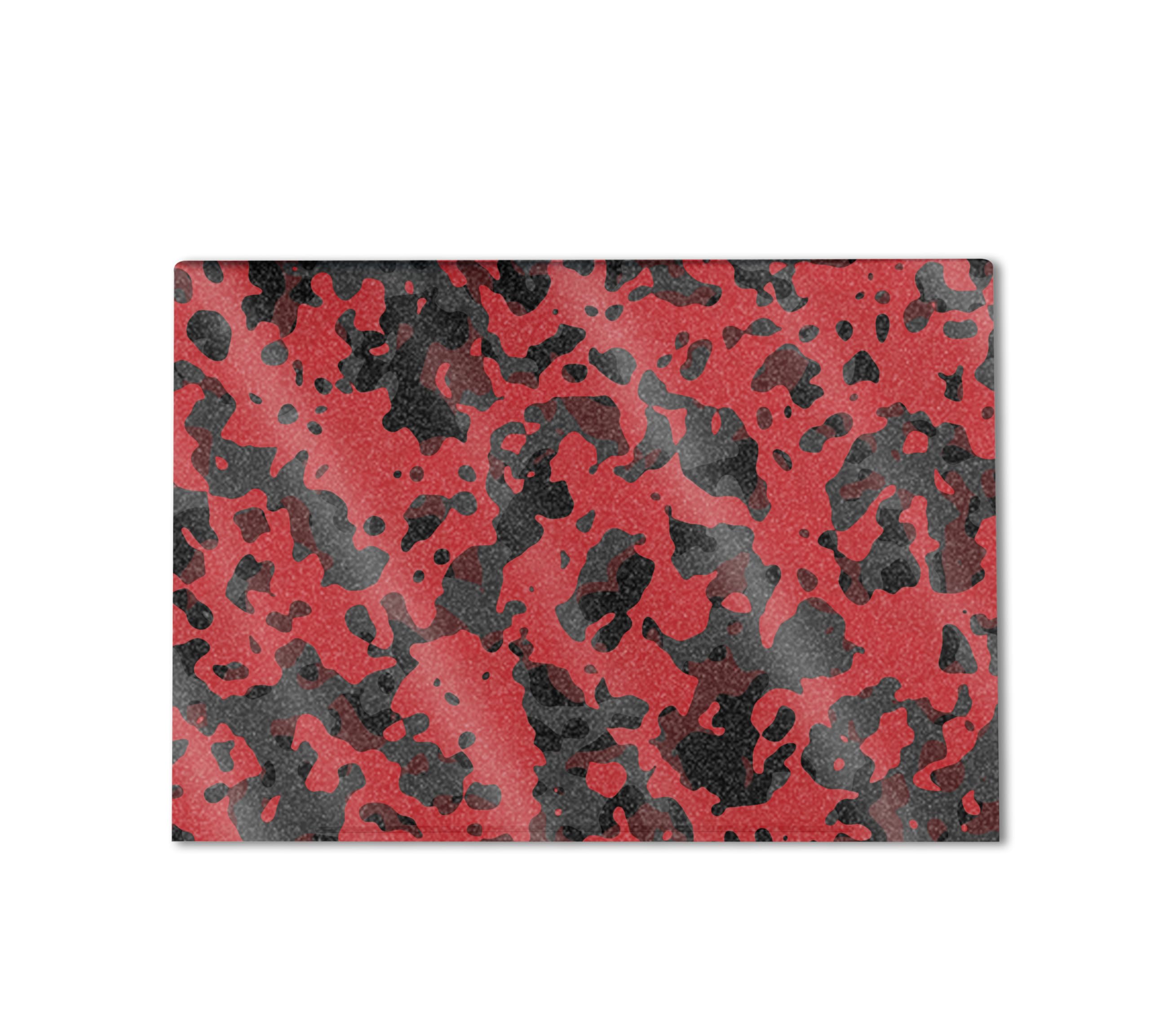 Glossy Glitter Gaming Skin Compatible with HP Envy x360 16” (2023) - Red Modern Camo - Premium 3M Vinyl Protective Wrap Decal Cover - Easy to Apply | Crafted in The USA by MightySkins