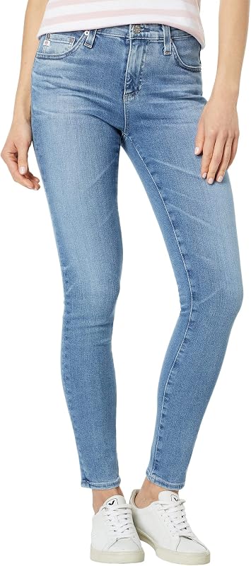 AG Adriano Goldschmied Women's Legging Ankle Mid Rise Super Skinny Denim Pant