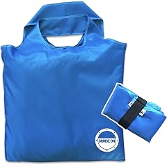 Cruise On Collapsible Travel Tote Bag Large Lightweight Waterproof Nylon for Cruise Beach Shopping Travel Foldable Packable into