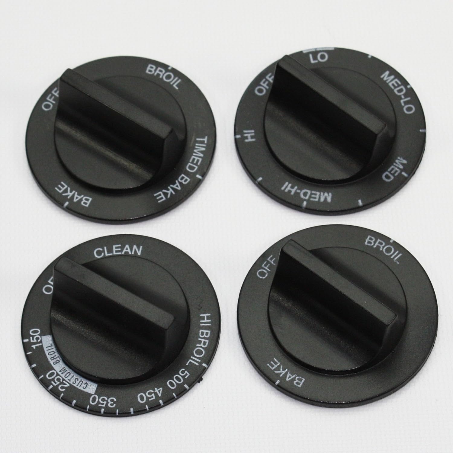 Supco RK362 Direct Replacement Range Knob Set For Whirlpool 814362, 3149928, 3150345, Set of 9 Knobs image 3