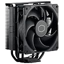Cooler Master Hyper 212 Black CPU Air Cooler - Aluminium Finish, 4 Compact Continuous Direct Contact Heat Pipes, SickleFlow 120 Edge Fan, LGA1700 & AM5 Brackets - Black gallery image
