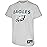 Ultra Game NFL Official Youth Super Soft Game Day T-Shirt, Philadelphia Eagles, Heather Gray, 18-20